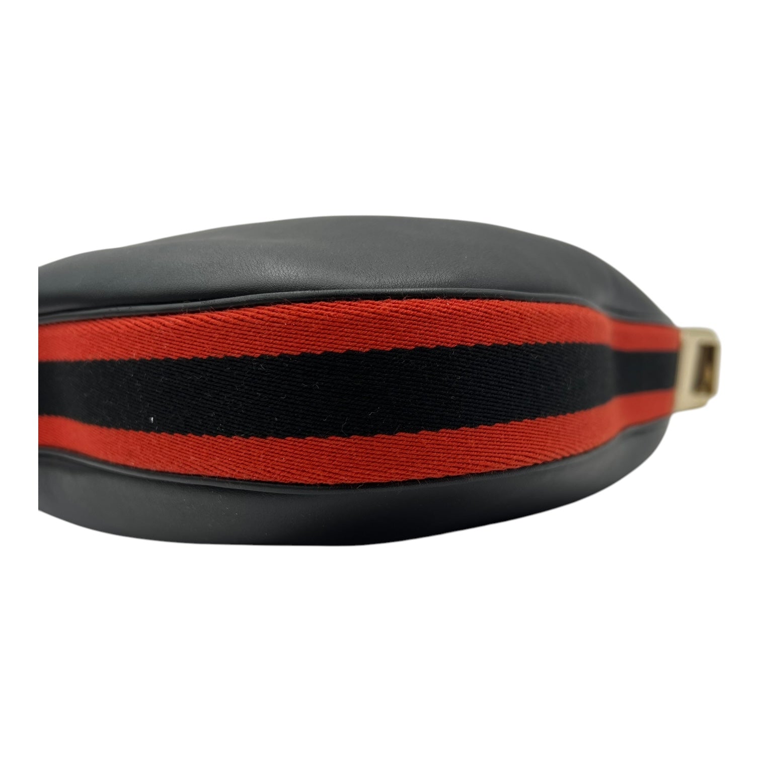 Gucci Attache Shoulder Bag Black in Calfskin, Gold hardware_10