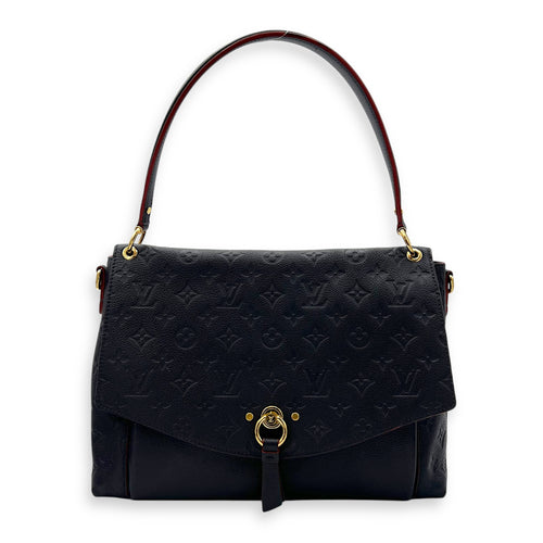 Louis Vuitton Blanche Shoulder Bag Blue in Empreinte Leather, Gold hardware_1