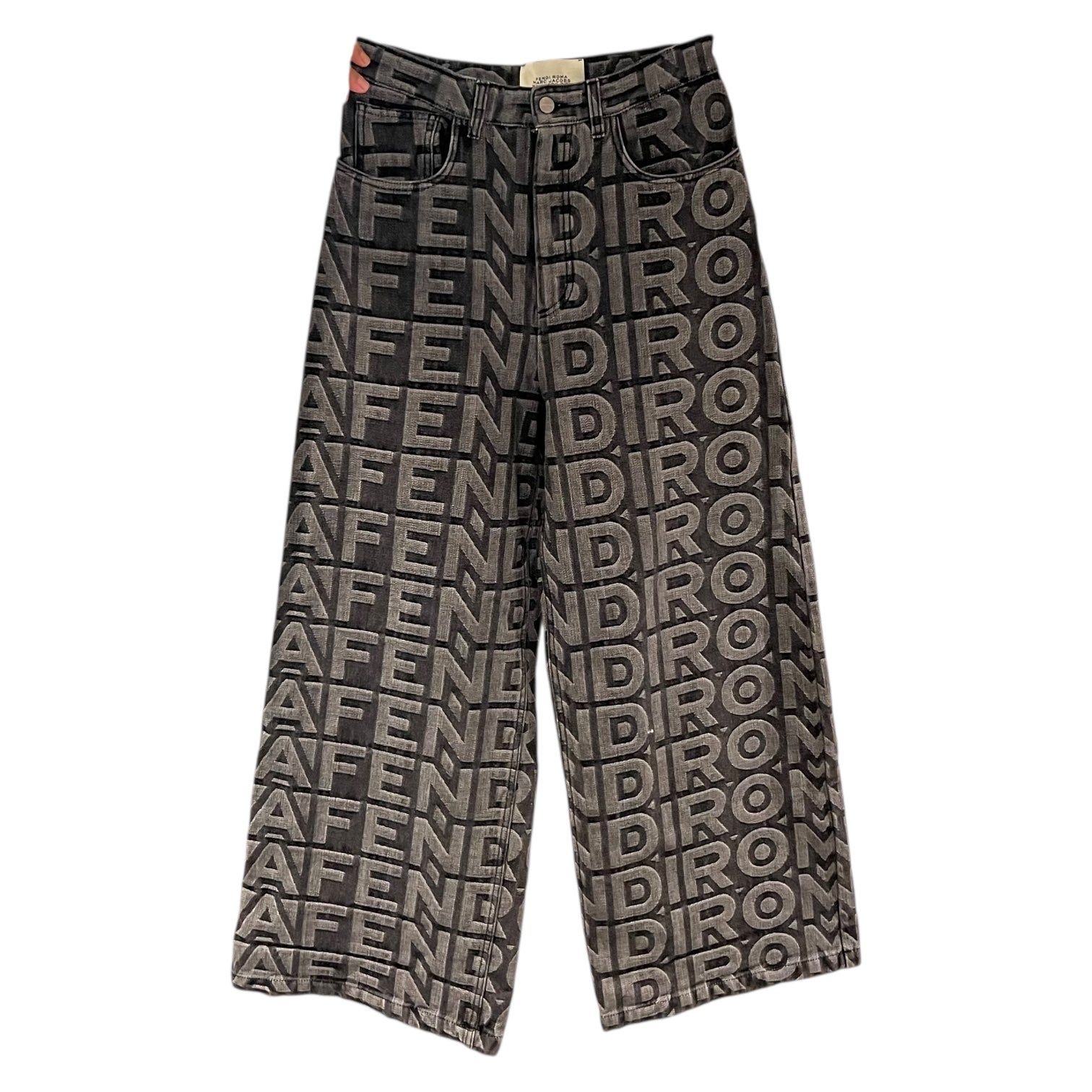 Fendi ROMA Marc Jacobs Ready-To-Wear 40 Blue in cotton, Others hardware_1