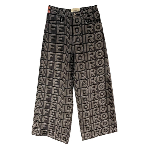 Fendi ROMA Marc Jacobs Ready-To-Wear 40 Blue in cotton, Others hardware_1