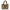 Celine Macadam Shoulder Bag White in Coated Canvas, Gold hardware_1