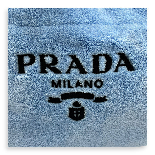 Prada Spugna Blue Tote Bag in Terry Cloth_10