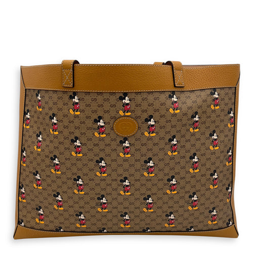 Gucci x Disney GG Supreme Tote Bag Brown in Coated Canvas, Gold hardware_1