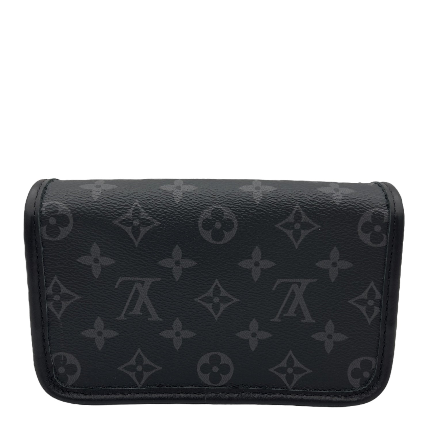 Louis Vuitton Bosphore Wearable wallet Eclipse Crossbody Bag in Monogram Coated Canvas, black hardware_1