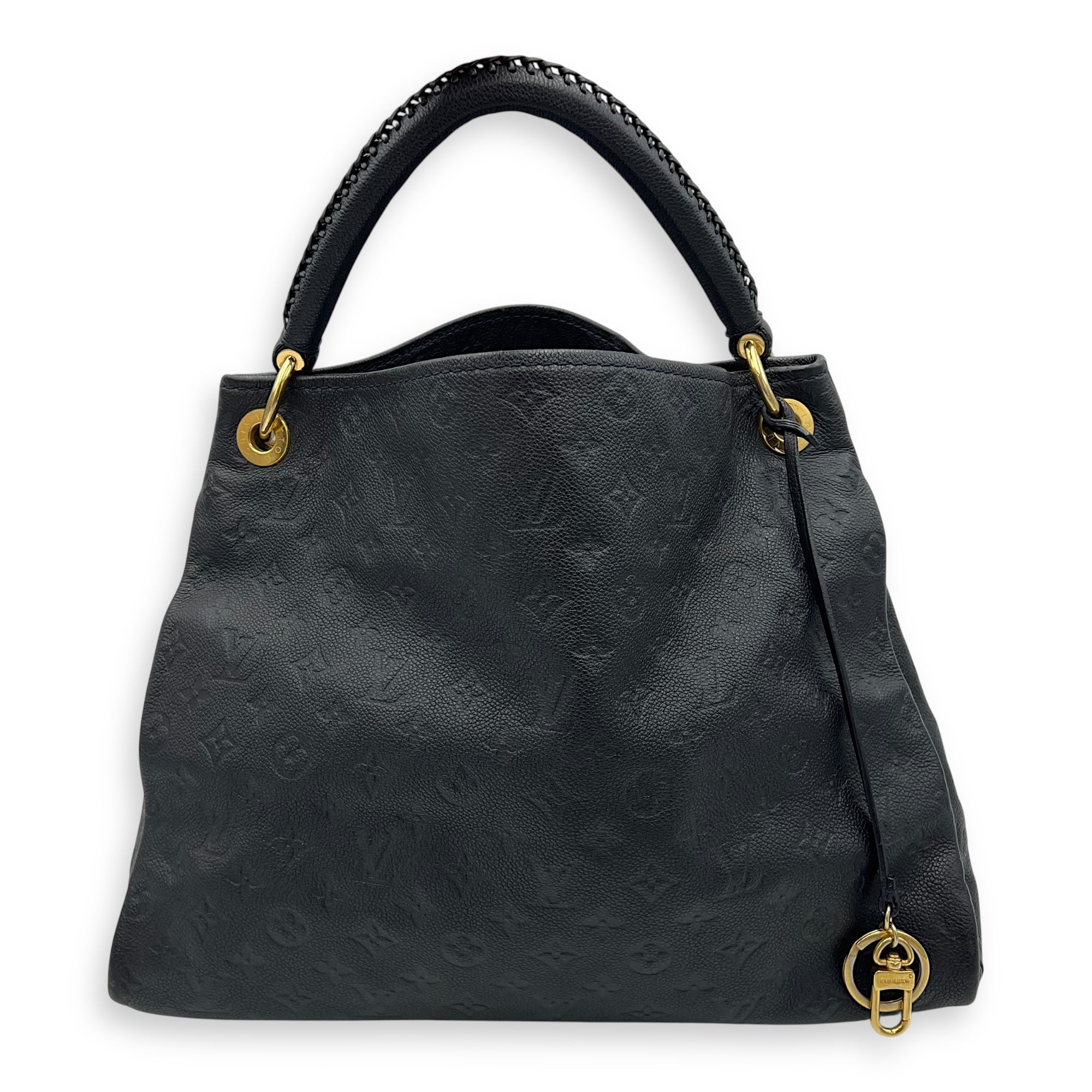 Louis Vuitton Artsy Shoulder Bag Blue in Empreinte Leather, Gold hardware_1