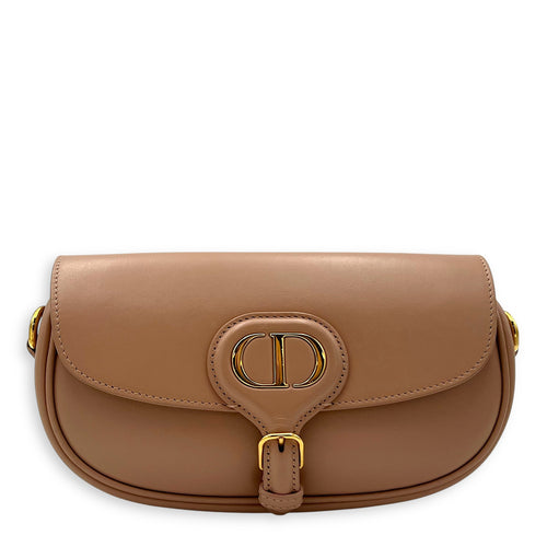 Christian Dior Bobby Shoulder Bag Pink in Calfskin, Gold hardware_1