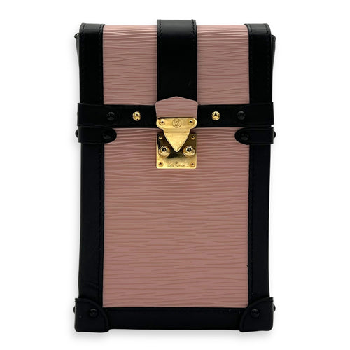 Louis Vuitton Trunk Crossbody Bag Ballerina in Epi Leather, Gold hardware_1