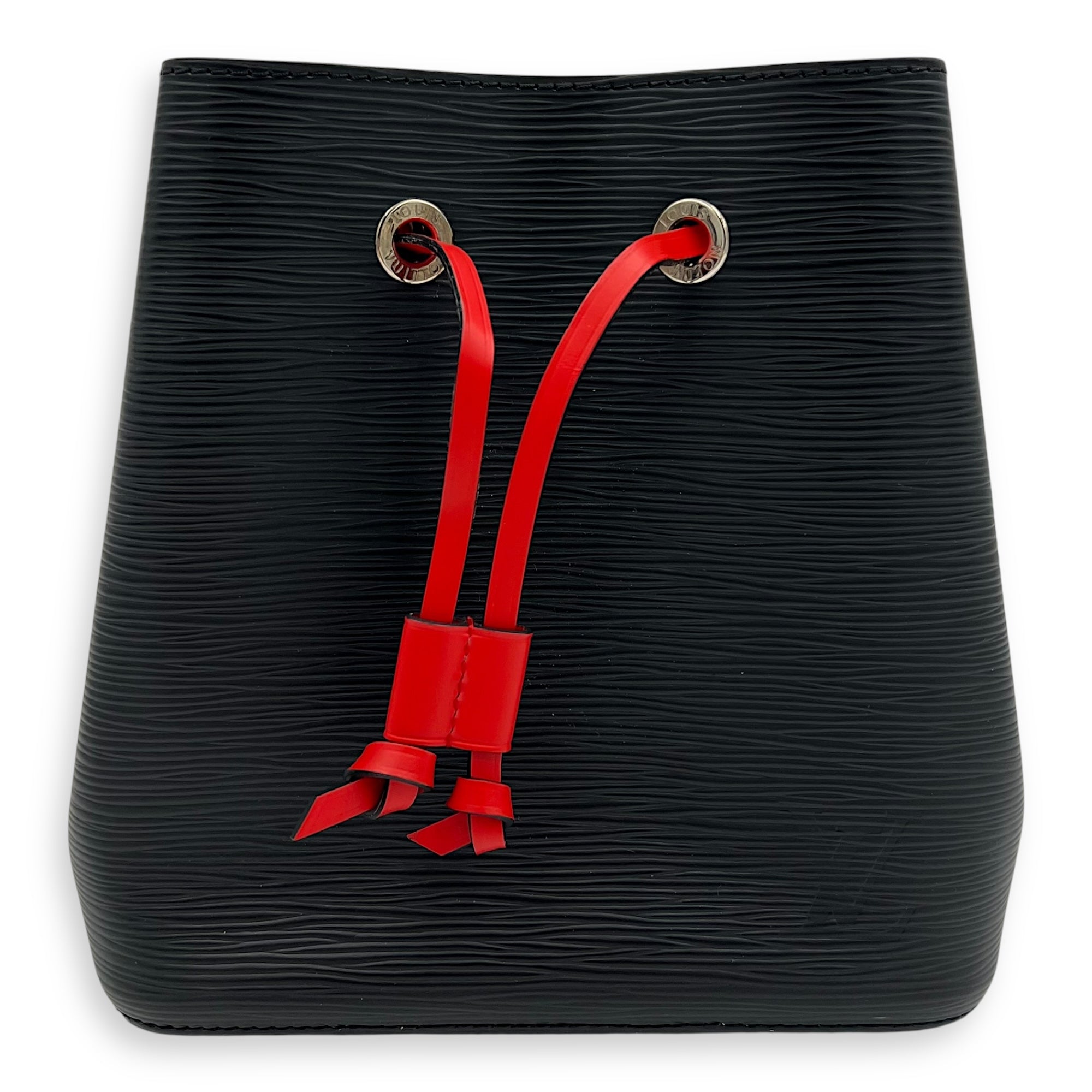 Louis Vuitton NeoNoe Bucket Bag BB Black in Epi Leather, Silver hardware_1
