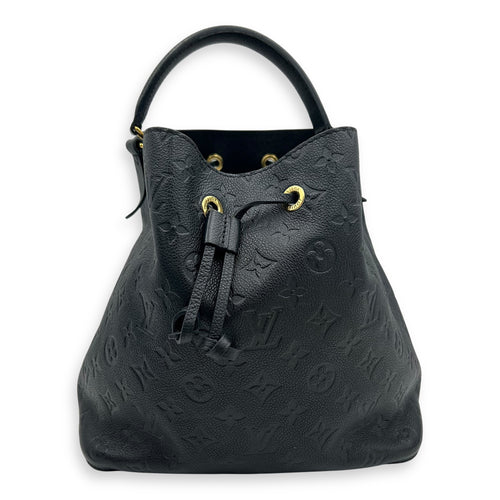 Louis Vuitton NeoNoe Bucket Bag MM Black in Empreinte Leather, Gold hardware_1