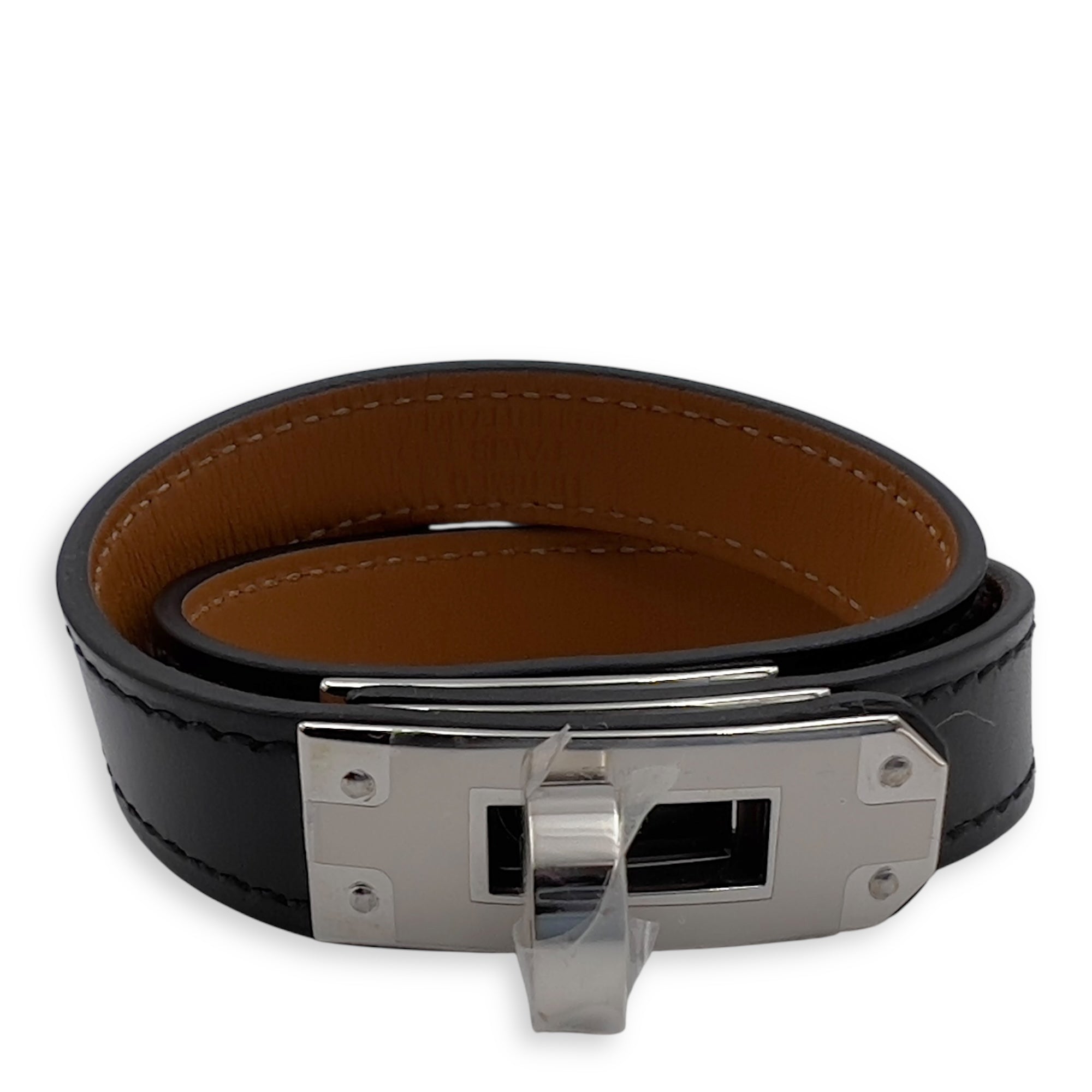 Hermès Kelly Black in Swift, Palladium hardware_1