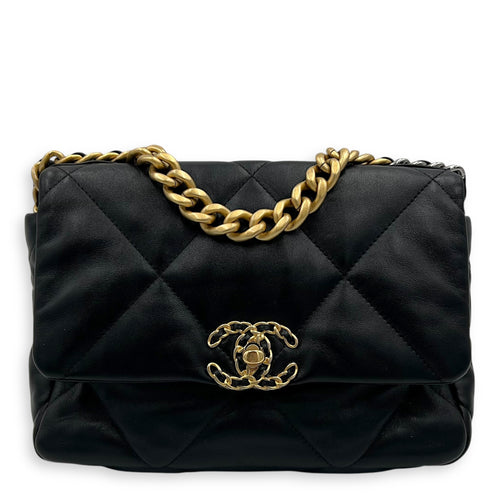 Chanel C19 Shoulder Bag Black in Others, Mixed hardware_1