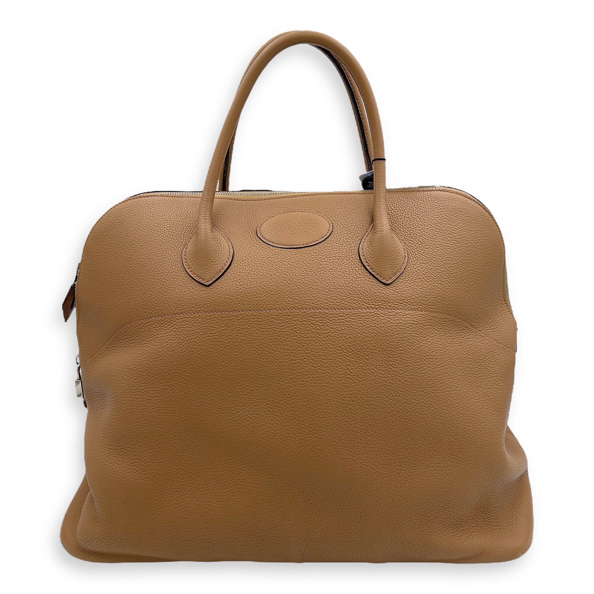 Hermès Bolide Beige in Clemence, Palladium hardware_1