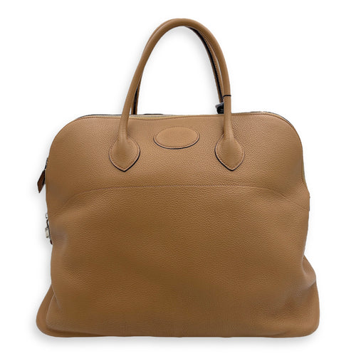 Hermès Bolide Beige in Clemence, Palladium hardware_1