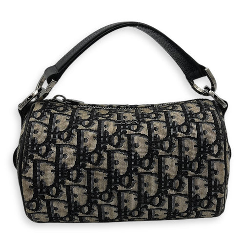 Dior Roller Crossbody Bag Small Blue in Canvas, Silver hardware_5