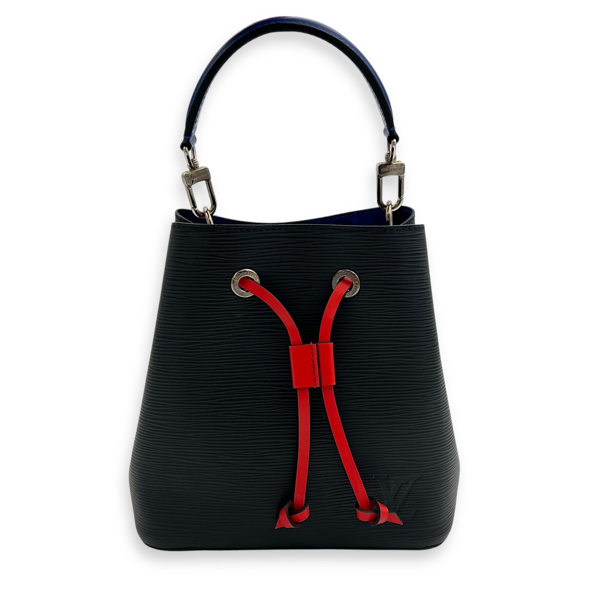 Louis Vuitton NeoNoe Shoulder Bag BB Black in Epi Leather, Silver hardware_1