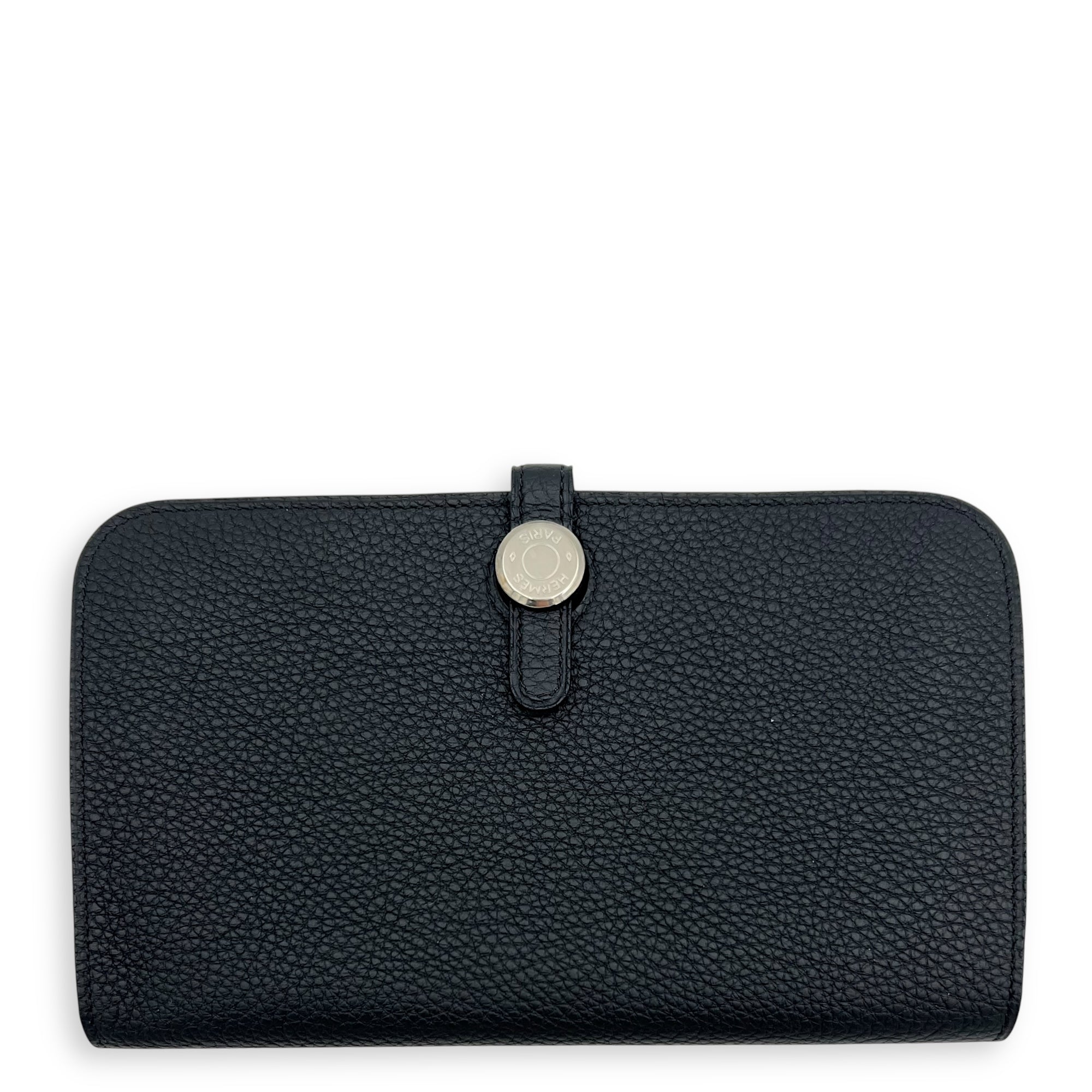 Hermès Dogon Duo Black in Clemence, Palladium hardware_1
