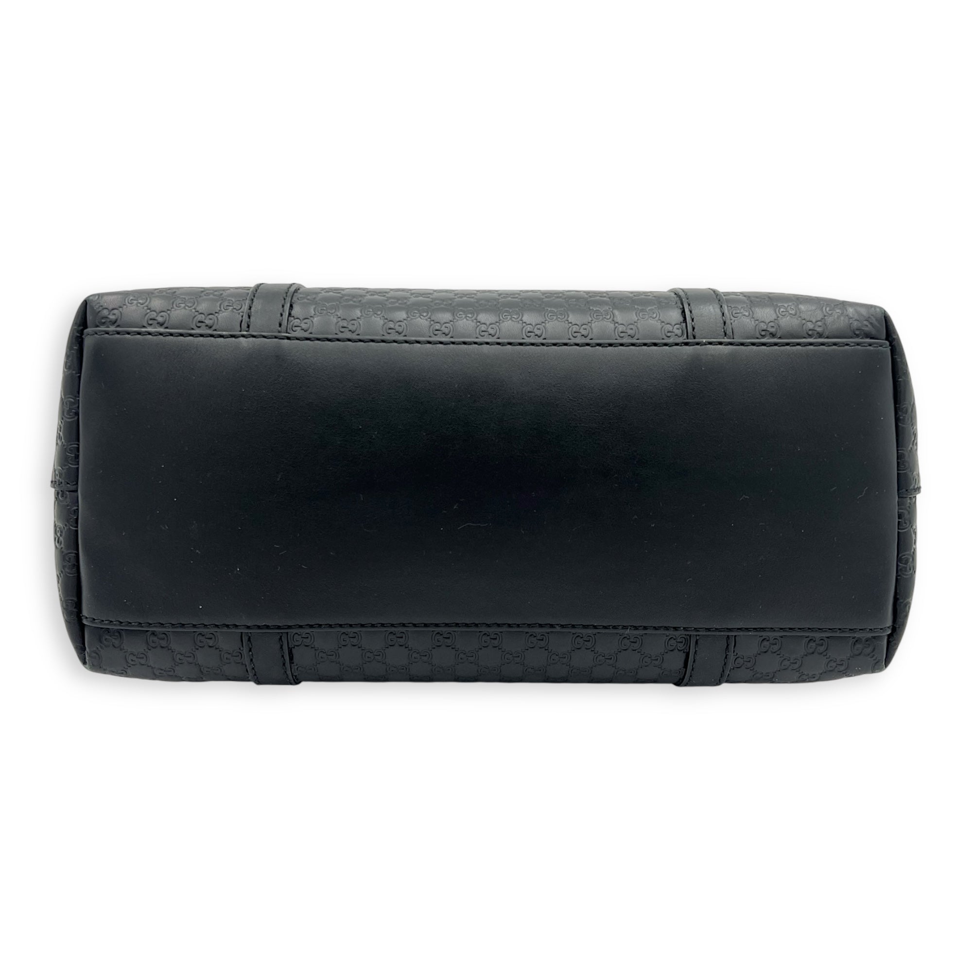 Gucci GG Tote Bag Black in Guccissima Leather, Gold hardware_1