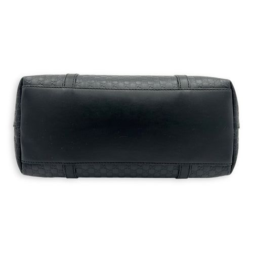 Gucci GG Tote Bag Black in Guccissima Leather, Gold hardware_1