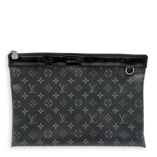 Louis Vuitton Discovery Pouch Grey in Monogram Coated Canvas, Silver hardware_1