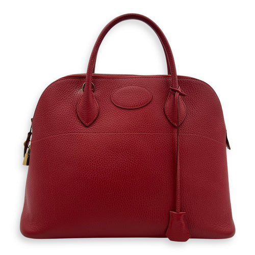 Hermès Bolide Red in Others, Gold hardware_1