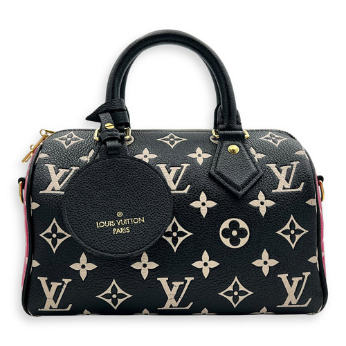 Louis Vuitton Speedy Top Handle Bag Multi-colour in Calfskin, Gold hardware_1