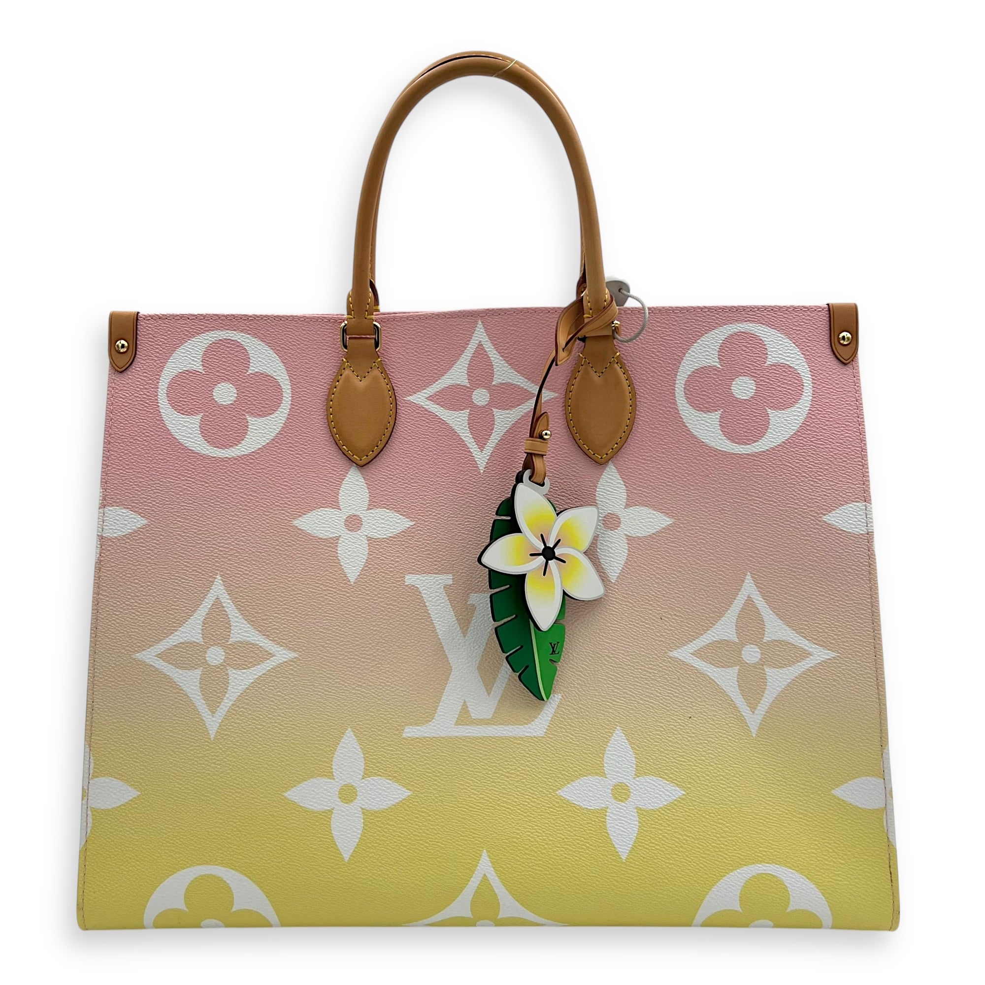 Louis Vuitton OnTheGo GM Multi-colour Tote Bag in Coated Canvas, Gold hardware_1