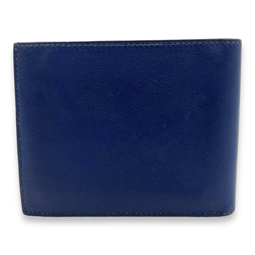 Silkin Bifold Blue in Box Calfskin