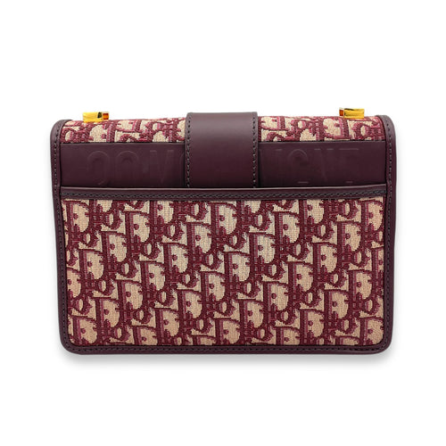 30 Montaigne Shoulder bag in Jacquard, Gold Hardware