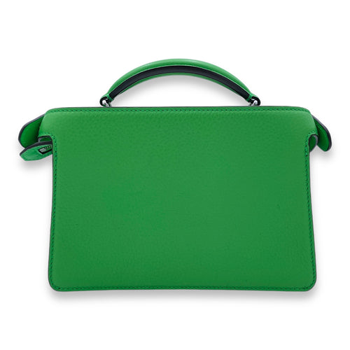 ISeeU Top Handle Bag Green in Calfskin, Silver hardware