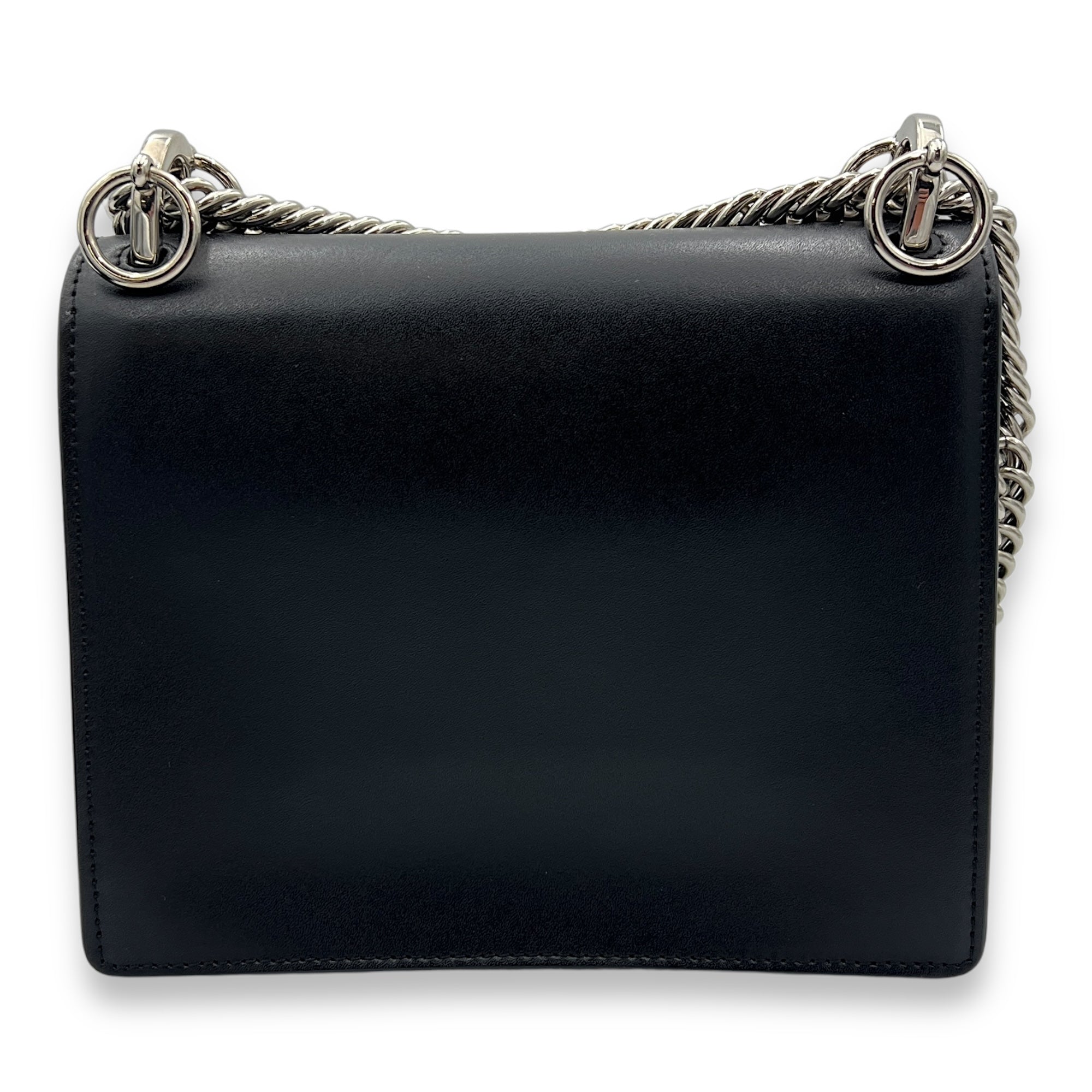 Pearl Kan I Small Crossbody bag in Calfskin, Silver Hardware