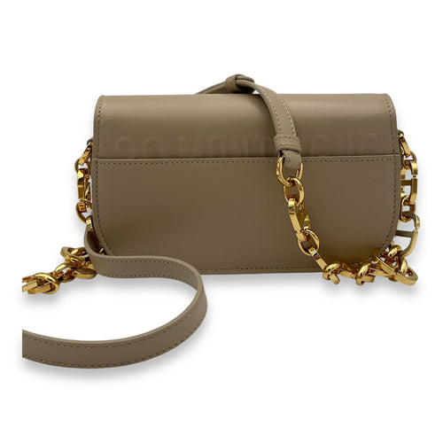 30 Montaigne Avenue Small Crossbody bag in Calfskin, Gold Hardware