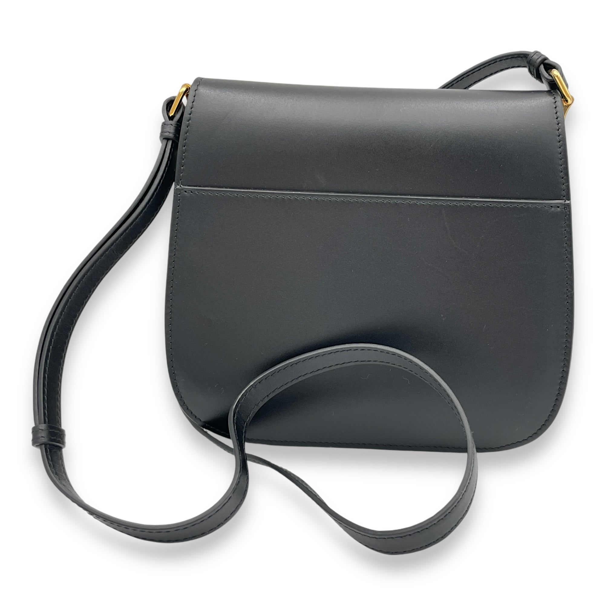 Bobby Frame Bag Crossbody bag in Calfskin, Gold Hardware