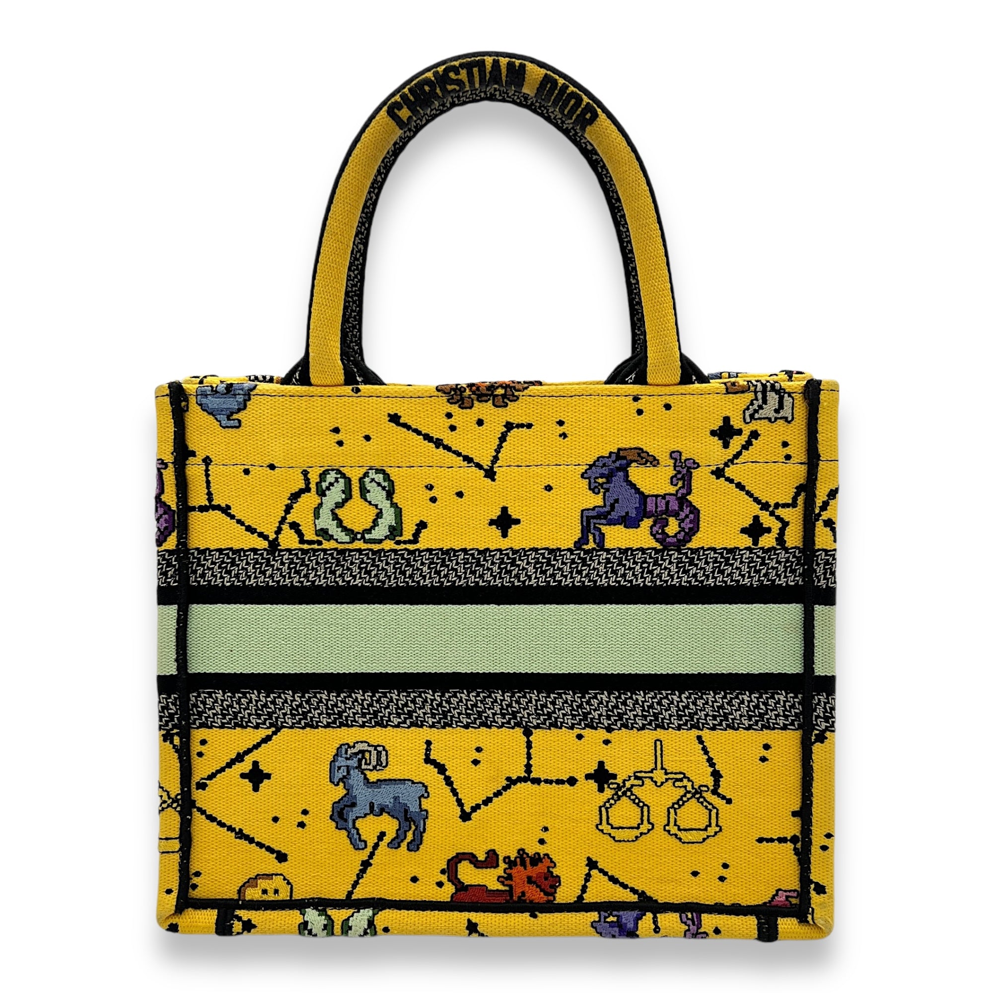 Pixel Zodiac Book Small Tote bag in Jacquard, N/A Hardware