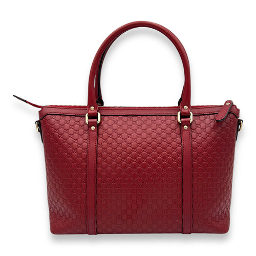 Guccissima Top handle bag in Calfskin, Gold Hardware