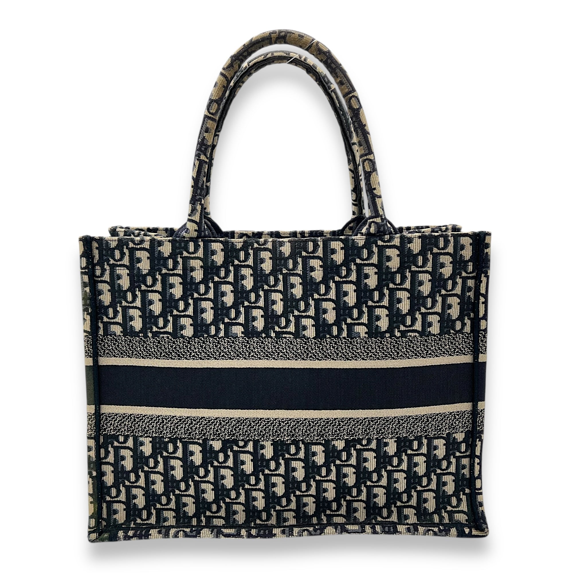 Book Tote Medium Tote bag in Jacquard, N/A Hardware