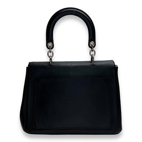 Be Dior Flap Top handle bag in Calfskin, Silver Hardware