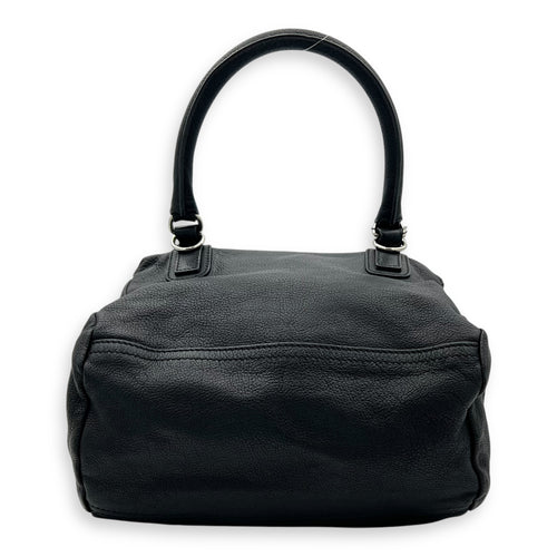 Givenchy Pandora Top Handle Bag Black in Goat Leather, Silver hardware_2