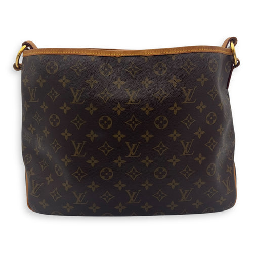 Louis Vuitton Delightful Shoulder Bag Brown in Monogram Coated Canvas, Gold hardware_2