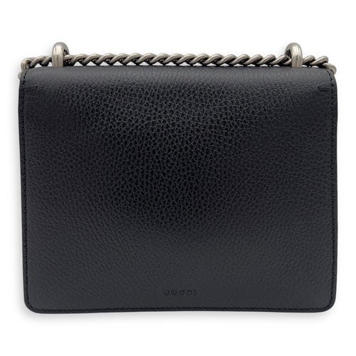 Gucci Dionysus Mini Black Crossbody Bag in Calfskin, Ruthenium hardware_2