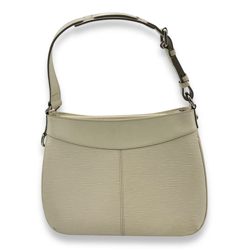 Louis Vuitton Turenne Shoulder Bag White in Epi Leather, Silver hardware_2