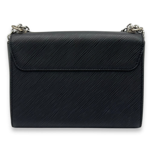 Louis Vuitton Twist Crossbody Bag MM Black in Epi Leather, Silver hardware_2