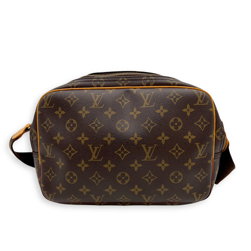 Louis Vuitton Reporter Messenger Brown in Monogram Coated Canvas, Gold hardware_2