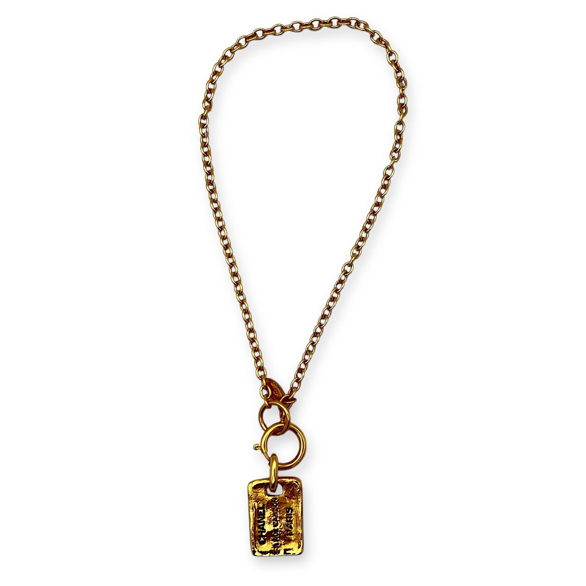 Chanel Vintage 31 Rue Cambon Paris Gold Necklace in Metal, Gold hardware_1