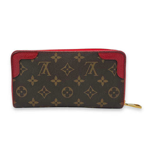 Louis Vuitton Retiro Wallet Brown in Monogram Coated Canvas, Gold hardware_2