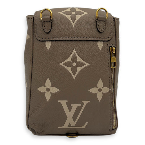 Louis Vuitton Tiny Backpack Brown in Monogram Empreinte Leather, Gold hardware_2