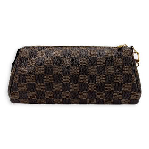 Louis Vuitton Eva Crossbody Bag Brown in Coated Canvas, Gold hardware_2