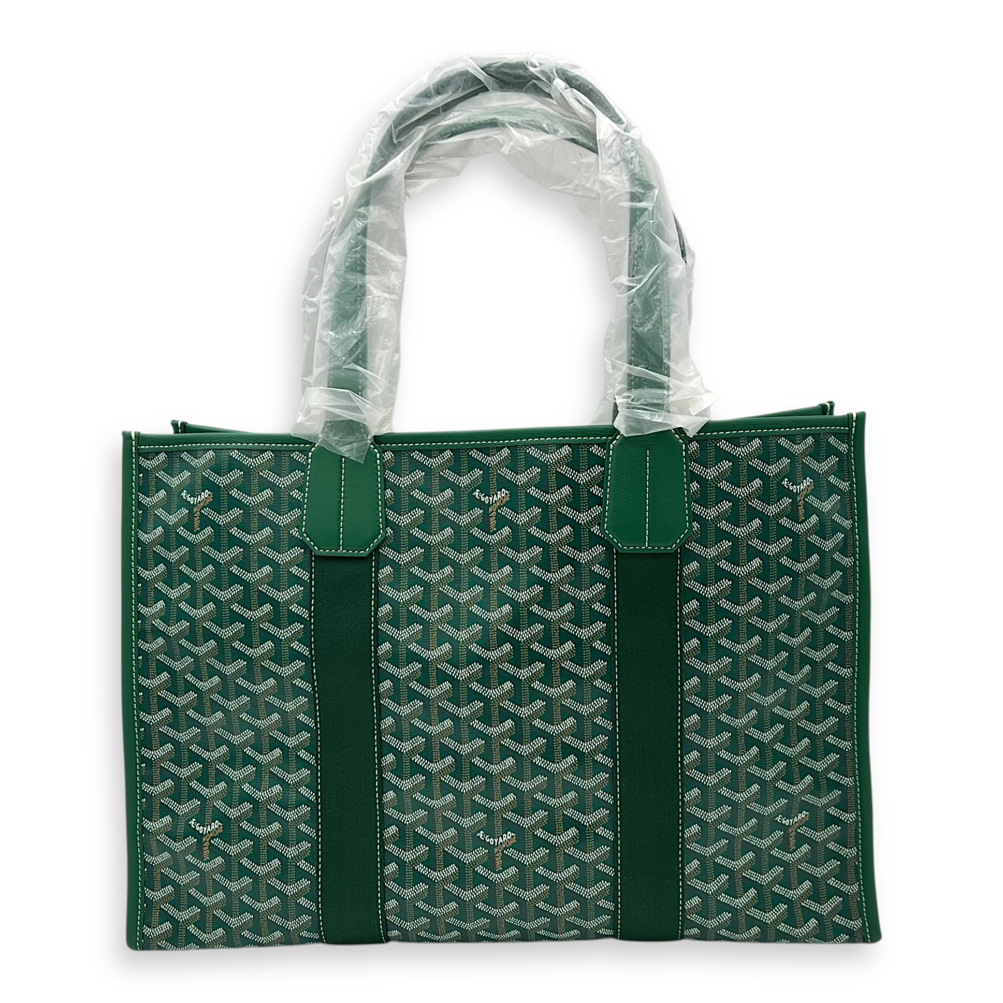 Goyard Villette Tote Bag Green in Coated Canvas_2