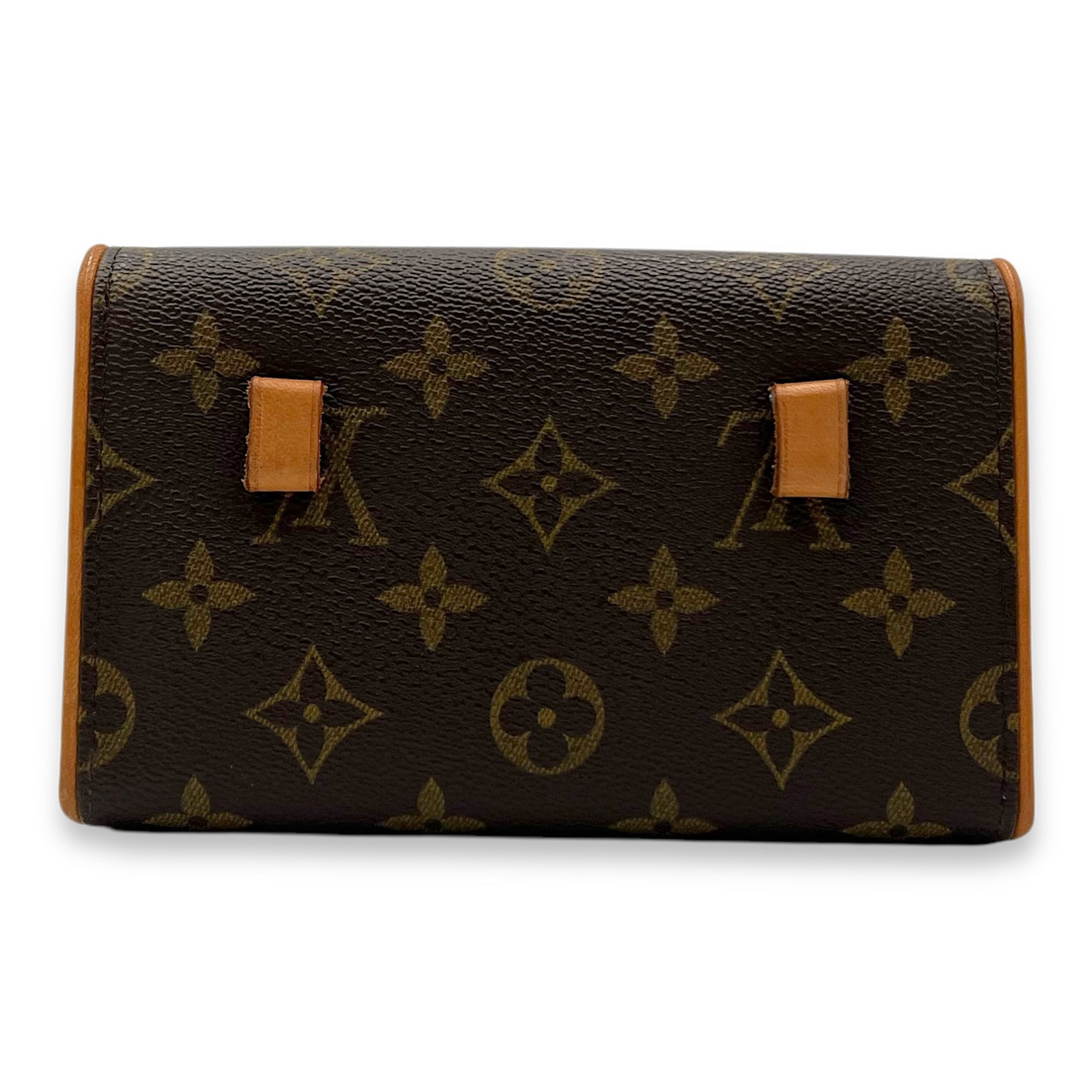 Louis Vuitton Florentine Belt Bag Brown in Monogram Coated Canvas, Gold hardware_2