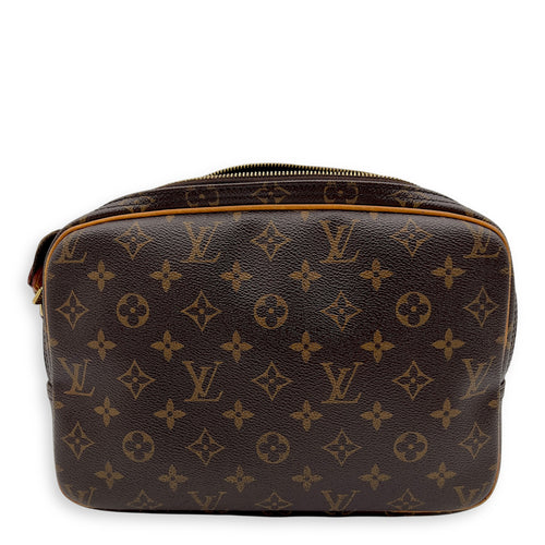 Louis Vuitton Reporter Messenger PM Brown in Monogram Coated Canvas, Gold hardware_2