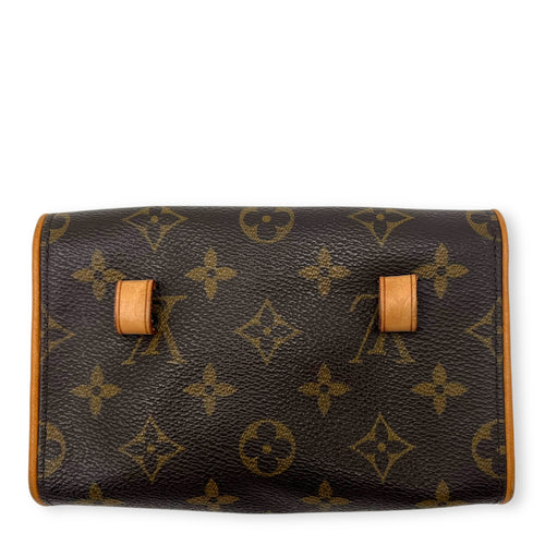 Louis Vuitton Florentine Belt Bag Brown in Monogram Coated Canvas, Gold hardware_2